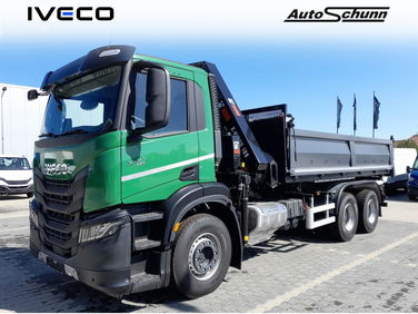 Iveco X-Way AD300X42Z HR ON+- FF64+TIPPER+MACARA+BENA - View 1