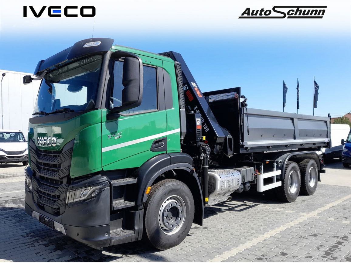 Iveco X-Way AD300X42Z HR ON+- FF64+TIPPER+MACARA+BENA - View 1 - Big